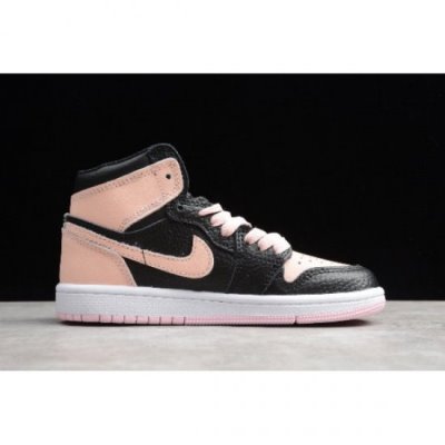 Nike Çocuk Air Jordan 1 Retro High Siyah / Kırmızı Basketbol Ayakkabısı Türkiye - EZ0NMSXR